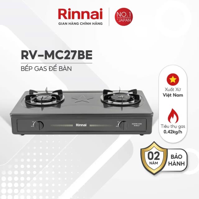 So sánh giá Bếp ga đôi Rinnai RV-MC27BE rẻ nhất? - Ảnh 10