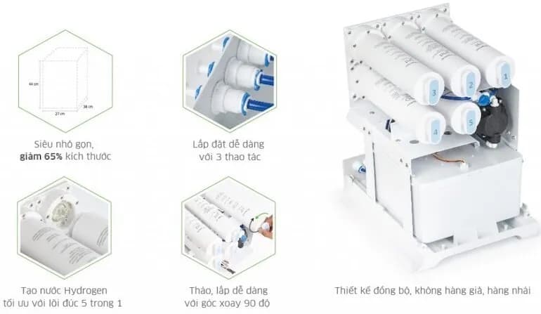 So sánh giá Máy lọc nước RO Hydrogen Kangaroo KG100EED 5 lõi - Tìm sản phẩm giá rẻ nhất - Ảnh 16