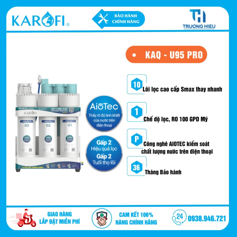 So sánh giá Máy lọc nước RO Hydrogen Karofi KAQ-U95 10 lõi - Tìm sản phẩm giá rẻ nhất - Ảnh 7