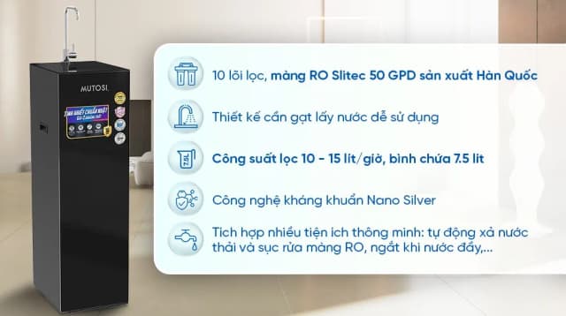 So sánh giá Máy lọc nước RO Mutosi MP-S126 10 lõi rẻ nhất? - Ảnh 4