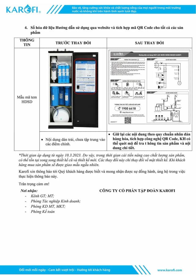 So sánh giá Máy lọc nước RO nóng nguội lạnh Karofi KAD-X60 10 lõi rẻ nhất? - Ảnh 15