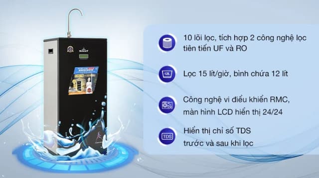 So sánh giá Máy lọc nước RO ROBOT SPRING-X10GUR 10 lõi rẻ nhất? - Ảnh 3