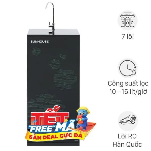 So sánh giá Máy lọc nước RO Sunhouse SHA8866K 7 lõi rẻ nhất? - Ảnh 4