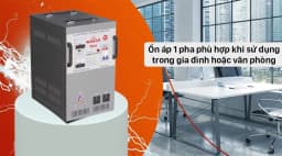 Ổn áp Robot 1 pha 12.5KVA 90 - Giá rẻ nhất hôm nay - Ảnh 4