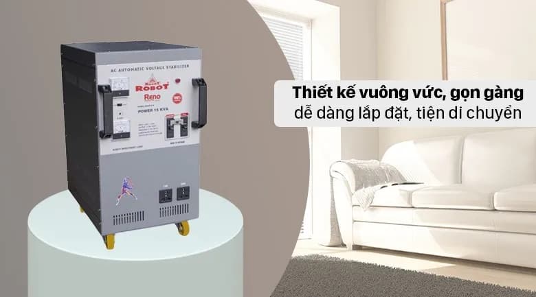 Ổn áp Robot 1 pha 15KVA 90 - Giá rẻ nhất hôm nay - Ảnh 2