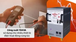 Ổn áp Robot 1 pha 15KVA 90 - Giá rẻ nhất hôm nay - Ảnh 4
