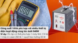 Ổn áp Robot 1 pha 1KVA 140 - Giá rẻ nhất hôm nay - Ảnh 5