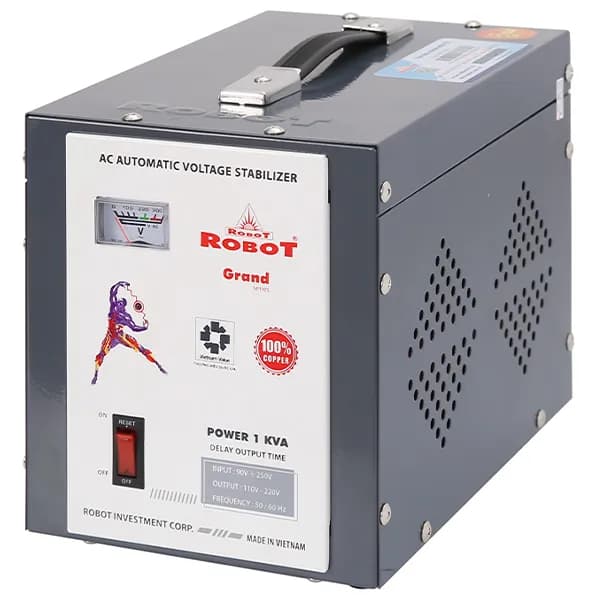 Ổn áp Robot 1 pha 1KVA 90 - Giá rẻ nhất hôm nay - Ảnh 1