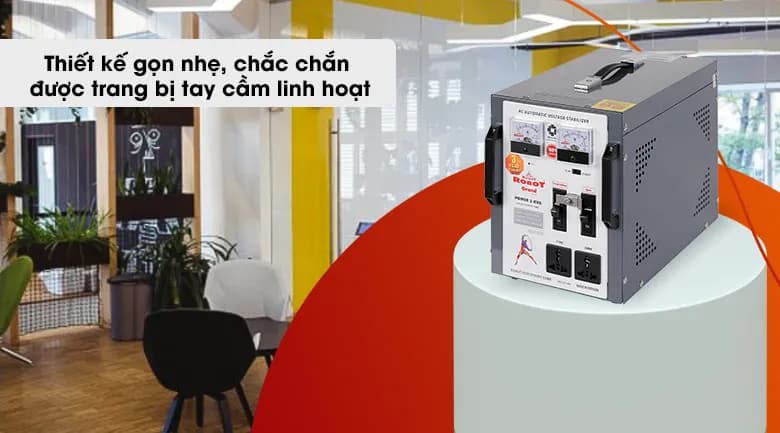 Ổn áp Robot 1 pha 3KVA 140 - Giá rẻ nhất hôm nay - Ảnh 3