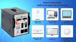 Ổn áp Robot 1 pha 3KVA 90 - Giá rẻ nhất hôm nay - Ảnh 2