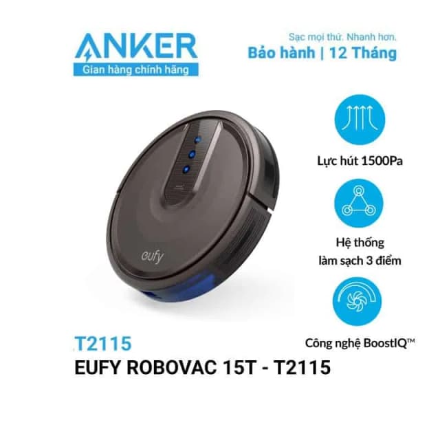 So sánh giá Robot hút bụi Eufy Robovac 15T - T2115 rẻ nhất? - Ảnh 8