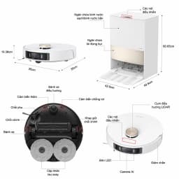 Robot hút bụi lau nhà Dreame D20 Ultra - Giá rẻ nhất hôm nay - Ảnh 14