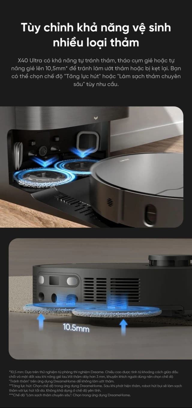 Top 1 so sánh giá Robot hút bụi lau nhà Dreame D30 Ultra CE - Tìm sản phẩm giá rẻ nhất - Ảnh 16