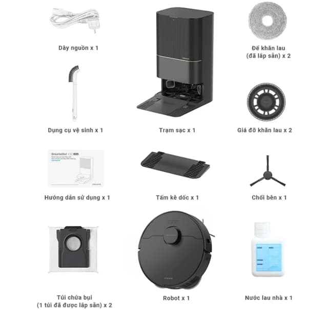 Top 1 so sánh giá Robot hút bụi lau nhà Dreame D30 Ultra CE - Tìm sản phẩm giá rẻ nhất - Ảnh 8
