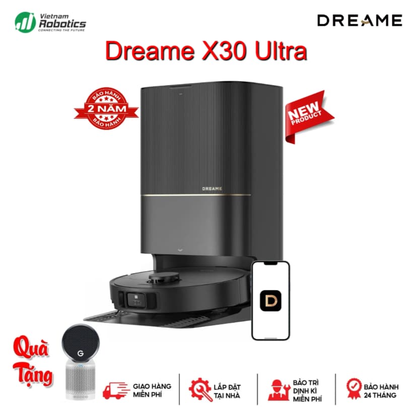 Robot hút bụi lau nhà Dreame X30 Ultra - Giá rẻ nhất hôm nay - Ảnh 12