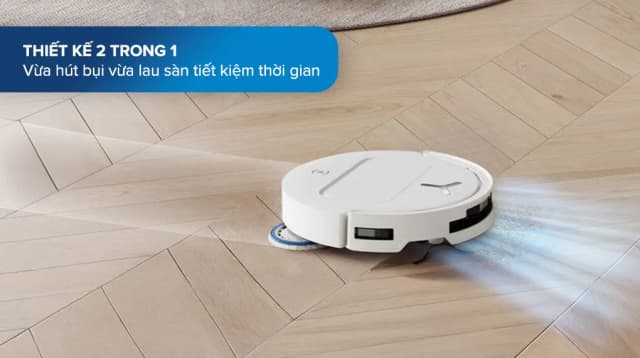 So sánh giá Robot hút bụi lau nhà Ecovacs Deebot T50 Pro OMNI - Trắng rẻ nhất? - Ảnh 11