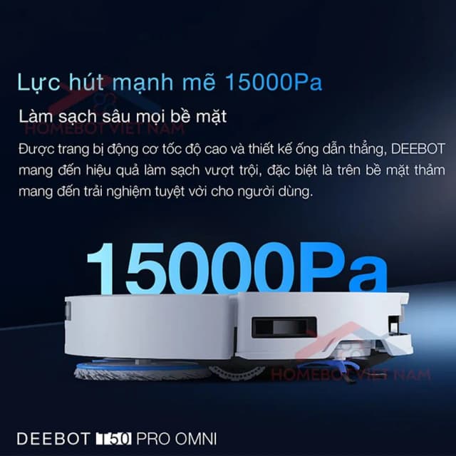 So sánh giá Robot hút bụi lau nhà Ecovacs Deebot T50 Pro OMNI - Trắng rẻ nhất? - Ảnh 16