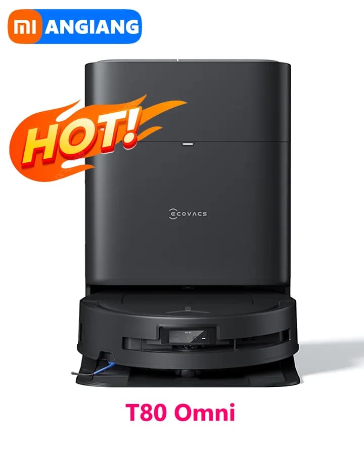 So sánh giá Robot hút bụi lau nhà Ecovacs Deebot T80 OMNI - Đen - Tìm sản phẩm giá rẻ nhất - Ảnh 18