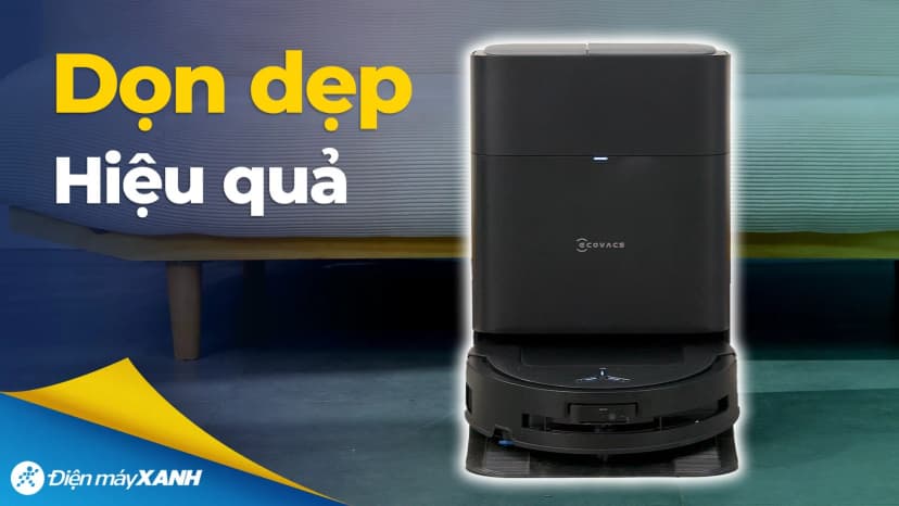 So sánh giá Robot hút bụi lau nhà Ecovacs Deebot T80 OMNI - Đen - Tìm sản phẩm giá rẻ nhất - Ảnh 9