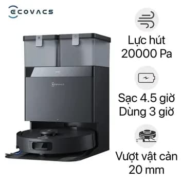 So sánh giá Robot hút bụi lau nhà Ecovacs T30C - Đen rẻ nhất? - Ảnh 17