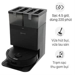 So sánh giá Robot hút bụi lau nhà Ecovacs T30C - Đen rẻ nhất? - Ảnh 3