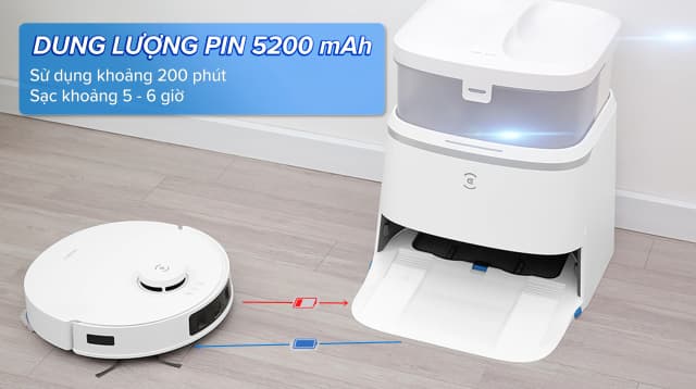 Top 1 so sánh giá Robot hút bụi lau nhà Ecovacs T30C Prime Omni Trắng - Tìm sản phẩm giá rẻ nhất - Ảnh 11