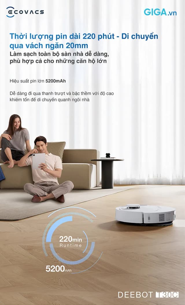 Top 1 so sánh giá Robot hút bụi lau nhà Ecovacs T30C Prime Omni Trắng - Tìm sản phẩm giá rẻ nhất - Ảnh 14