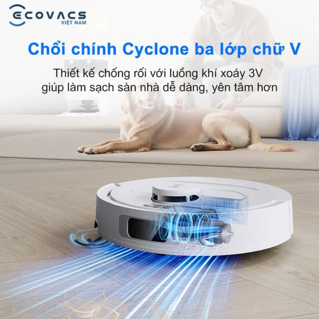Top 1 so sánh giá Robot hút bụi lau nhà Ecovacs T30C Prime Omni Trắng - Tìm sản phẩm giá rẻ nhất - Ảnh 15