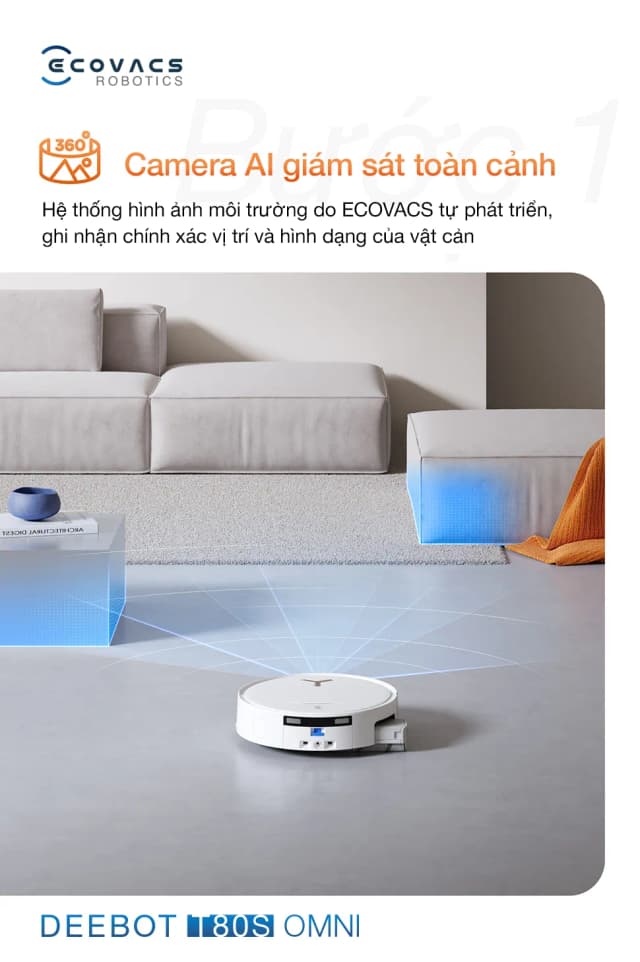 Top 1 so sánh giá Robot hút bụi lau nhà Ecovacs T80S OMNI - Tìm sản phẩm giá rẻ nhất - Ảnh 12