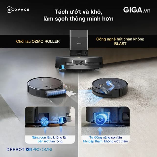 Top 1 so sánh giá Robot hút bụi lau nhà Ecovacs T80S OMNI - Tìm sản phẩm giá rẻ nhất - Ảnh 50