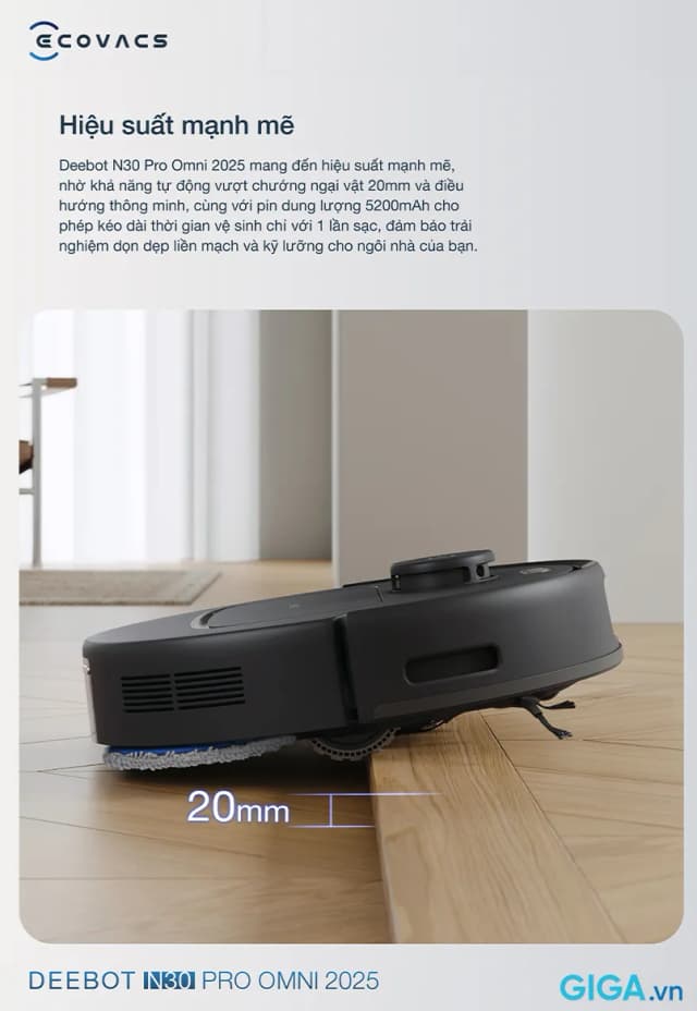 Top 1 so sánh giá Robot hút bụi lau nhà Ecovacs T80S OMNI - Tìm sản phẩm giá rẻ nhất - Ảnh 52