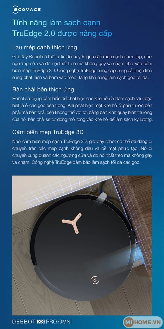 Top 1 so sánh giá Robot hút bụi lau nhà Ecovacs T80S OMNI - Tìm sản phẩm giá rẻ nhất - Ảnh 55