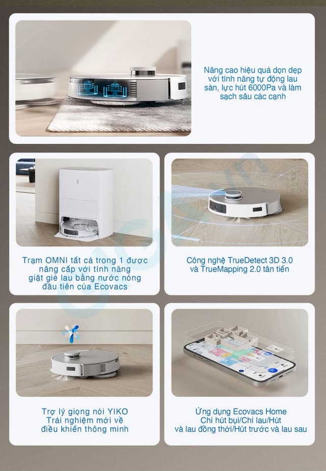 Top 1 so sánh giá Robot hút bụi lau nhà Ecovacs T80S OMNI - Tìm sản phẩm giá rẻ nhất - Ảnh 69