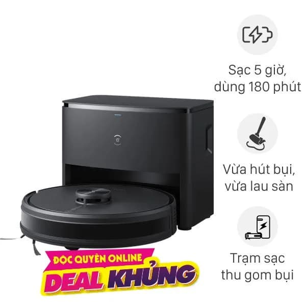 So sánh giá Robot hút bụi lau nhà Ecovacs Y1 PRO PLUS - Tìm sản phẩm giá rẻ nhất - Ảnh 17