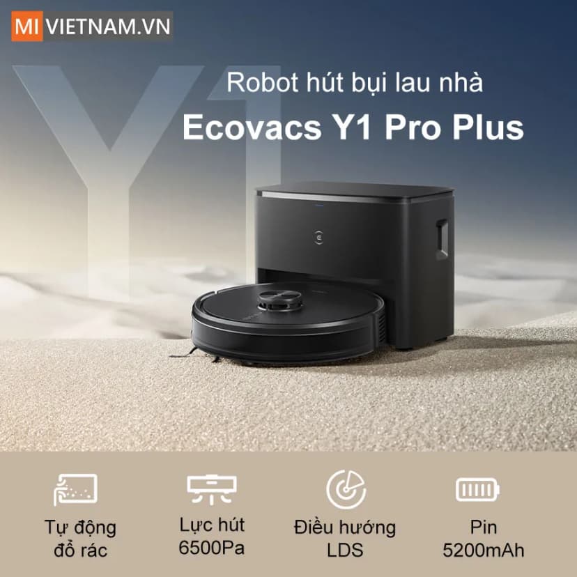So sánh giá Robot hút bụi lau nhà Ecovacs Y1 PRO PLUS - Tìm sản phẩm giá rẻ nhất - Ảnh 3