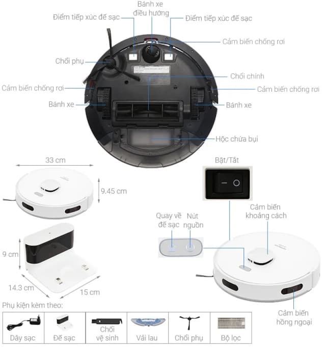 Top 1 so sánh giá Robot hút bụi lau nhà Hitachi RV-X20M - Tìm sản phẩm giá rẻ nhất - Ảnh 10