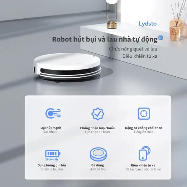 So sánh giá Robot hút bụi lau nhà Lydsto G4 rẻ nhất? - Ảnh 14