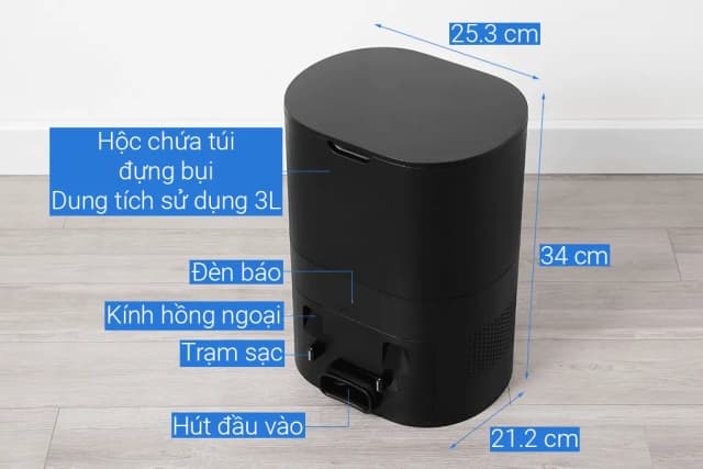So sánh giá Robot hút bụi lau nhà Lydsto R1 Pro rẻ nhất? - Ảnh 13