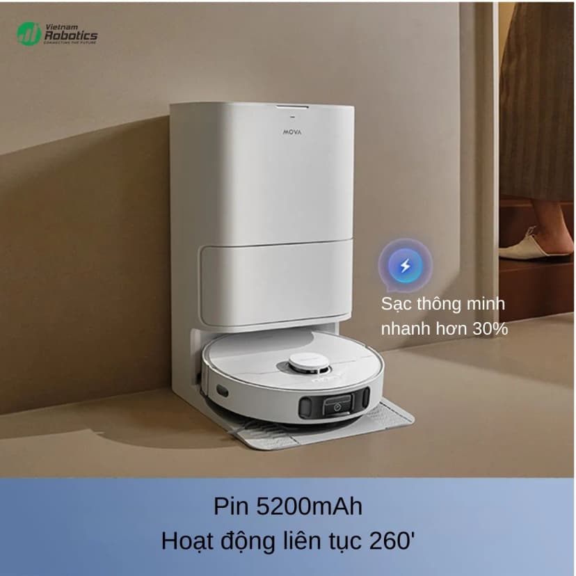 So sánh giá Robot hút bụi lau nhà Mova E30 Ultra - Tìm sản phẩm giá rẻ nhất - Ảnh 17
