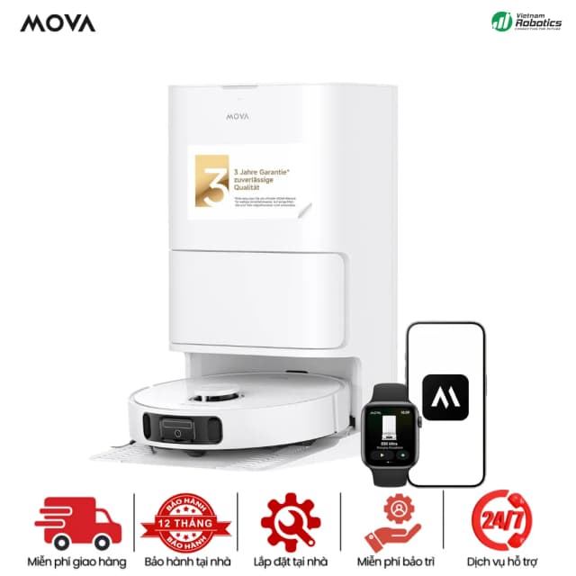 So sánh giá Robot hút bụi lau nhà Mova E30 Ultra rẻ nhất? - Ảnh 9