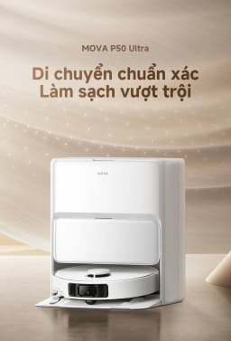 Robot hút bụi lau nhà Mova P50 Ultra