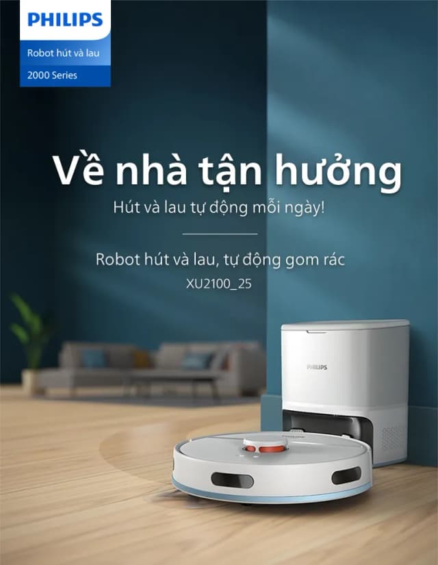 So sánh giá Robot hút bụi lau nhà Philips XU2100/25 rẻ nhất? - Ảnh 16