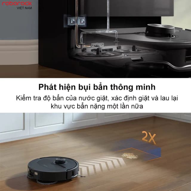 Top 1 so sánh giá Robot hút bụi lau nhà Roborock Q Revo S Pro - Đen - Tìm sản phẩm giá rẻ nhất - Ảnh 21