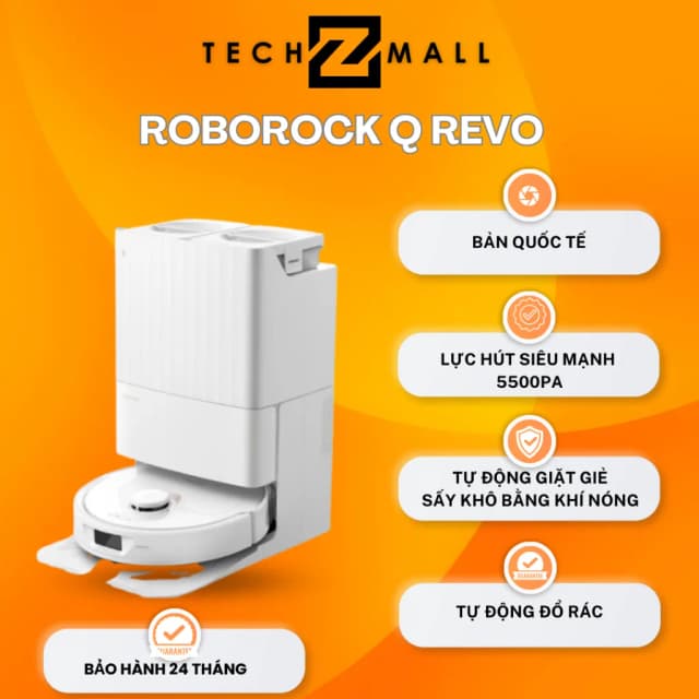 Top 1 so sánh giá Robot hút bụi lau nhà Roborock Q Revo S Pro - Đen - Tìm sản phẩm giá rẻ nhất - Ảnh 37