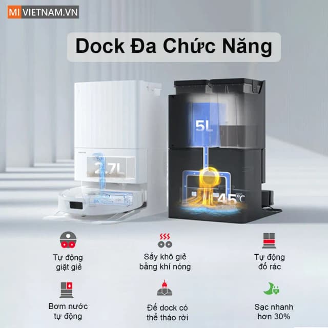 Top 1 so sánh giá Robot hút bụi lau nhà Roborock Q Revo S Pro - Đen - Tìm sản phẩm giá rẻ nhất - Ảnh 62