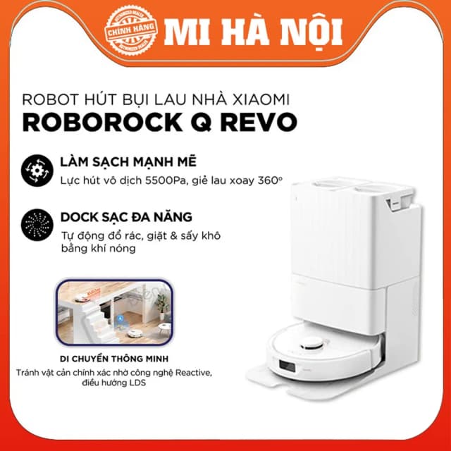 Top 1 so sánh giá Robot hút bụi lau nhà Roborock Q Revo S Pro - Trắng - Tìm sản phẩm giá rẻ nhất - Ảnh 26