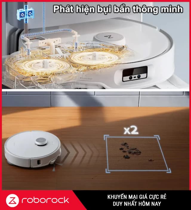 Top 1 so sánh giá Robot hút bụi lau nhà Roborock Q Revo S Pro - Trắng - Tìm sản phẩm giá rẻ nhất - Ảnh 40
