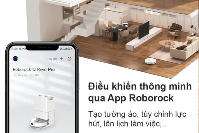 Top 1 so sánh giá Robot hút bụi lau nhà Roborock Q Revo S Pro - Trắng - Tìm sản phẩm giá rẻ nhất - Ảnh 56