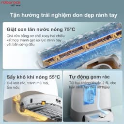 So sánh giá Robot hút bụi lau nhà Roborock Qrevo Curv 2 Pro - Tìm sản phẩm giá rẻ nhất - Ảnh 18