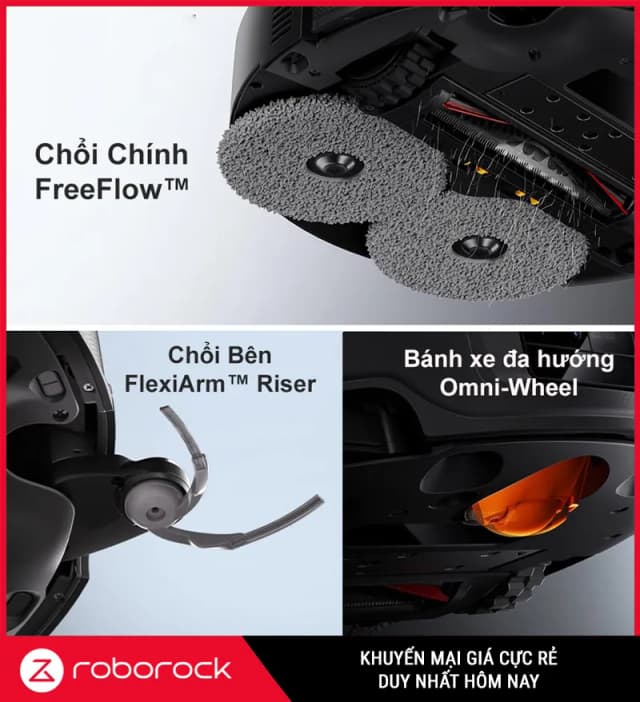 Top 1 so sánh giá Robot hút bụi lau nhà Roborock Saros 20 Sonic Complete - Đen - Tìm sản phẩm giá rẻ nhất - Ảnh 11